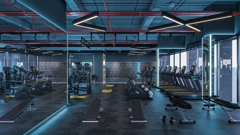 Phòng gym, spa tầng 5